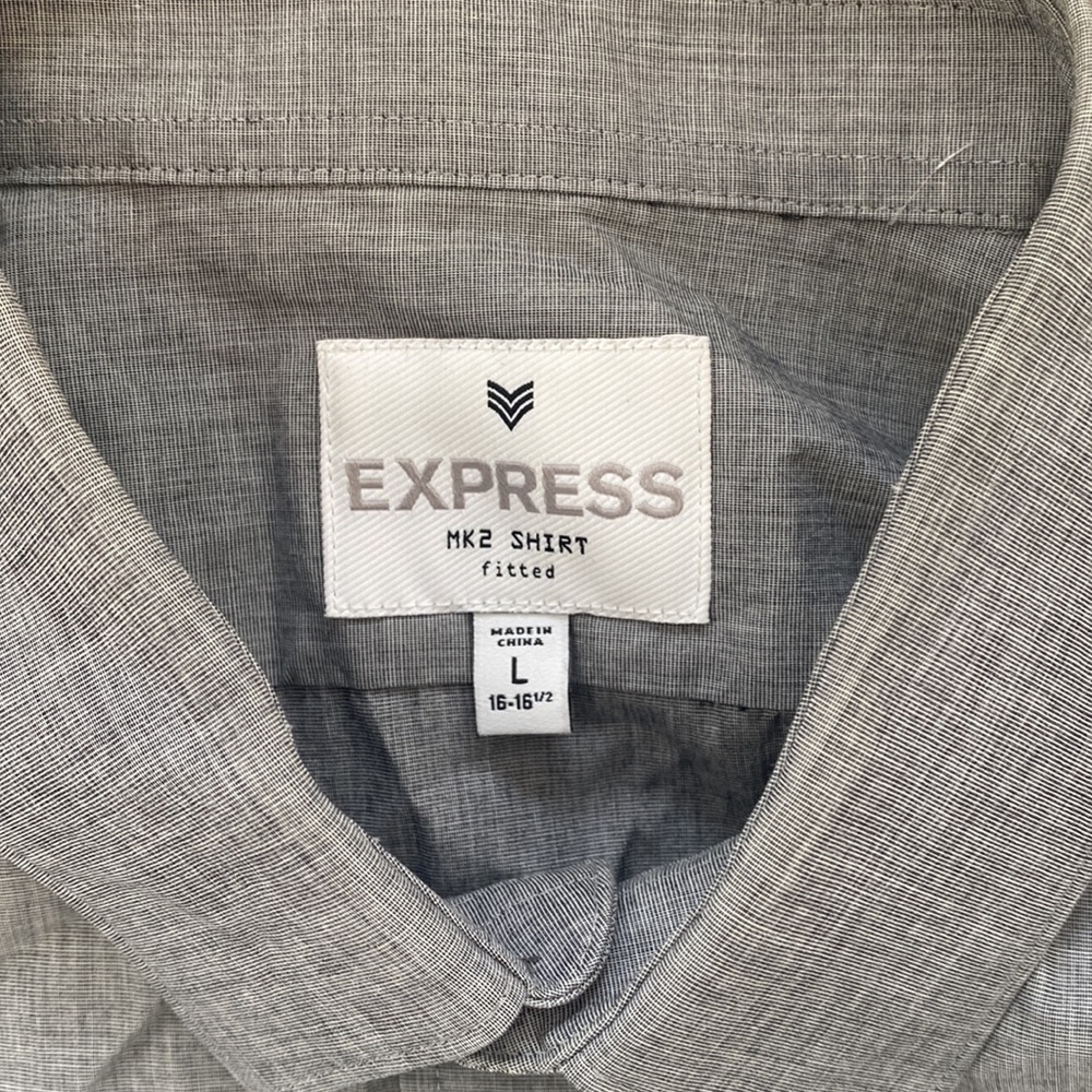 Express Utility Button Down. Size: Large - image 2